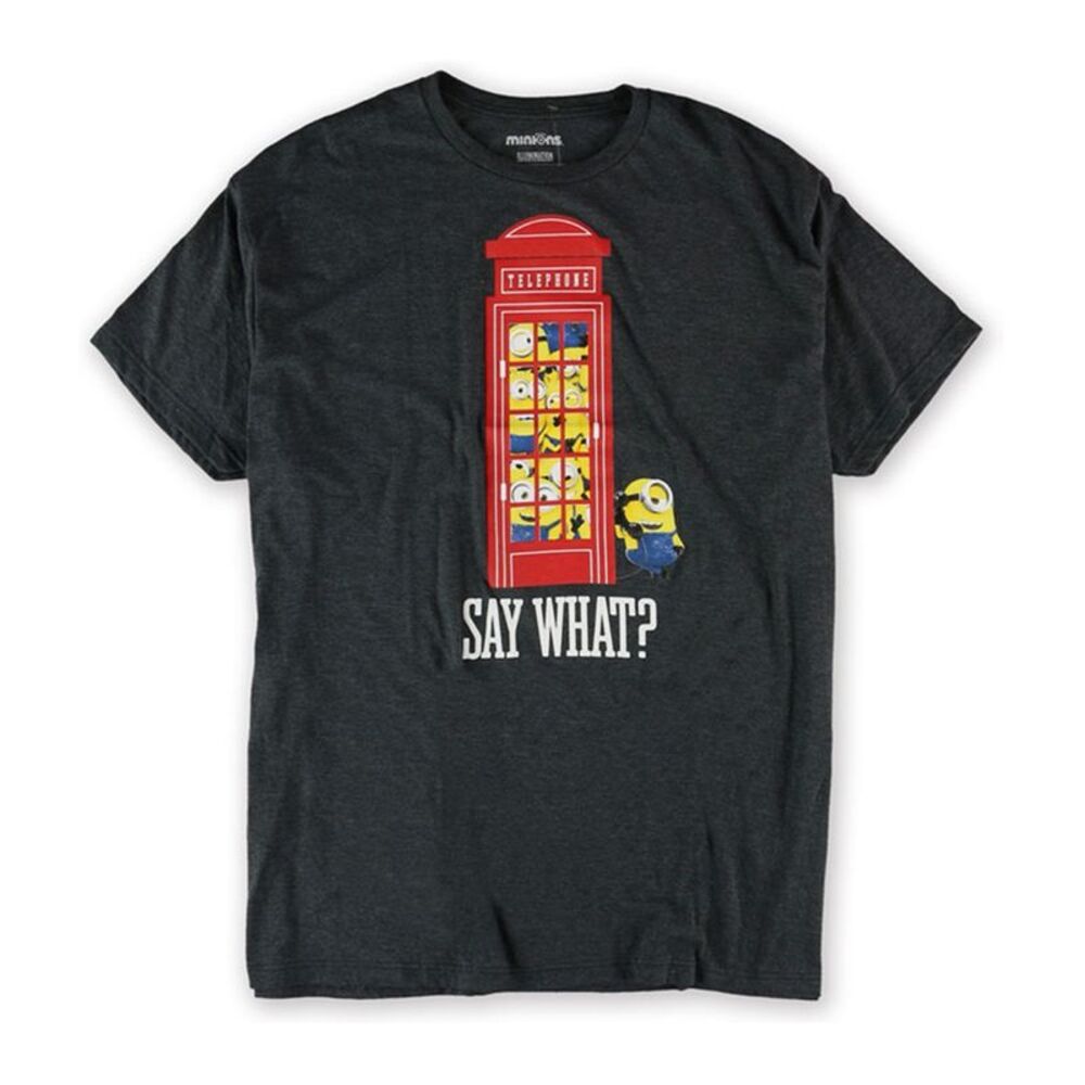 Illumination Entertainment Mens Say What? Graphic T-Shirt, NWT